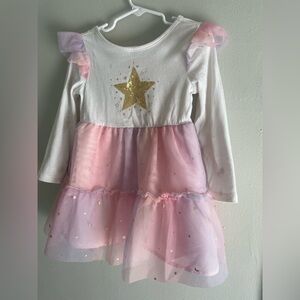 Cat & Jack Star Tulle Dress 3t Toddler Girl